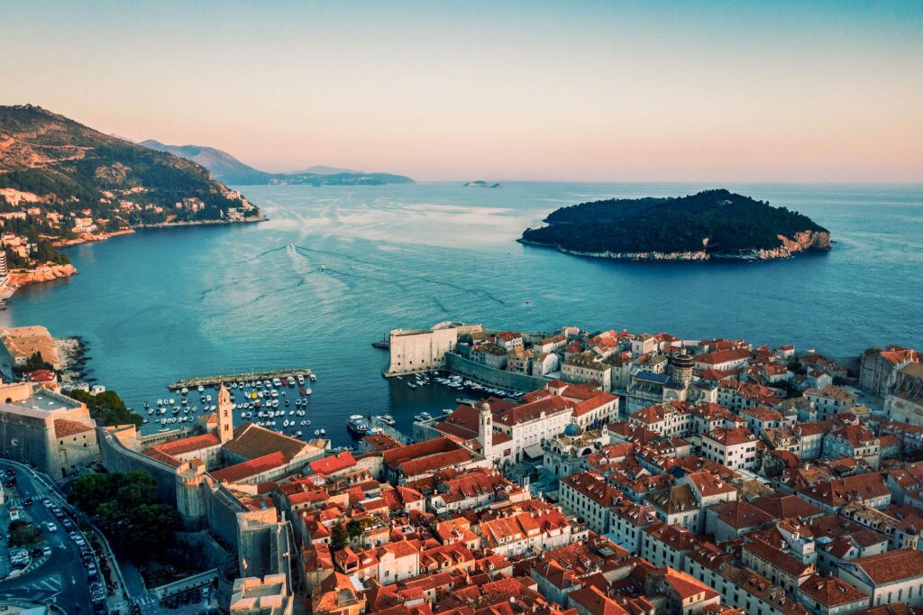 Dubrovnik panorama view