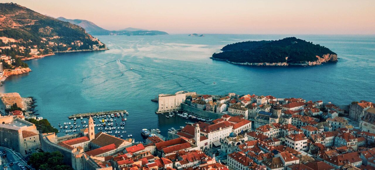 Dubrovnik panorama view