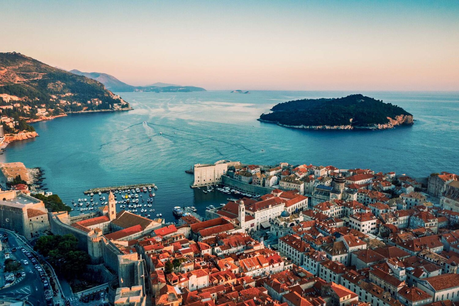 Dubrovnik panorama view