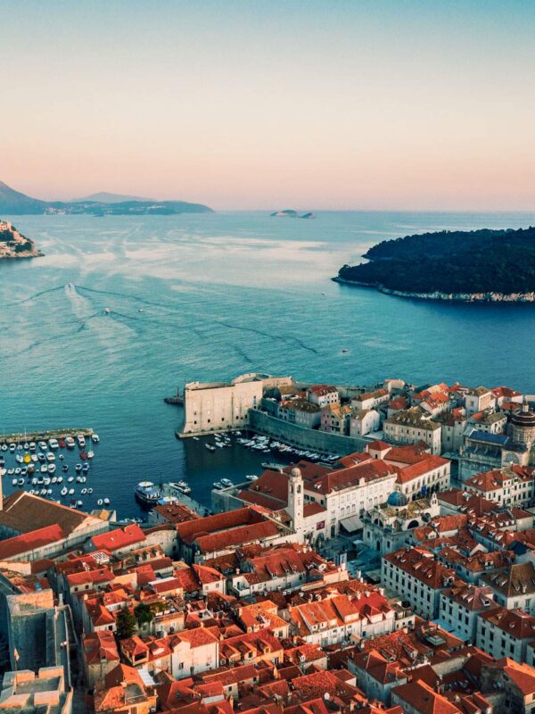 Dubrovnik panorama view