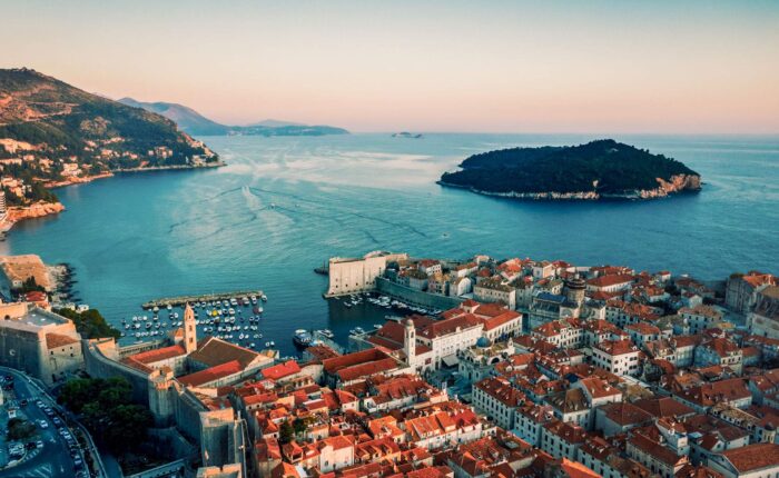 Dubrovnik panorama view