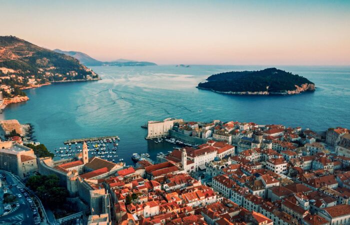 Dubrovnik panorama view