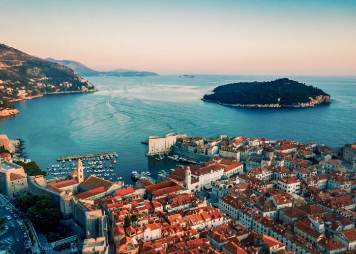 Dubrovnik panorama view
