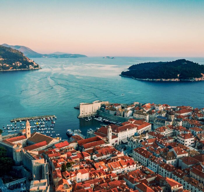 Dubrovnik panorama view
