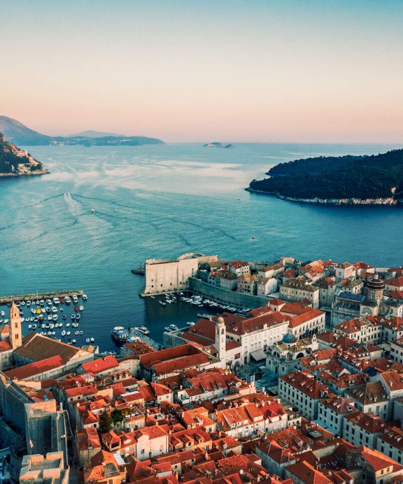 Dubrovnik panorama view